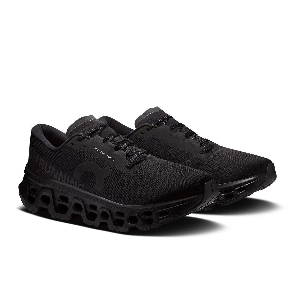 On Cloudmonster 3 Running Shoes - All Black