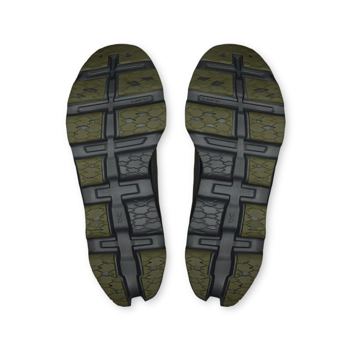 On Cloudmonster 3 Running Shoes - Olive Green / Black