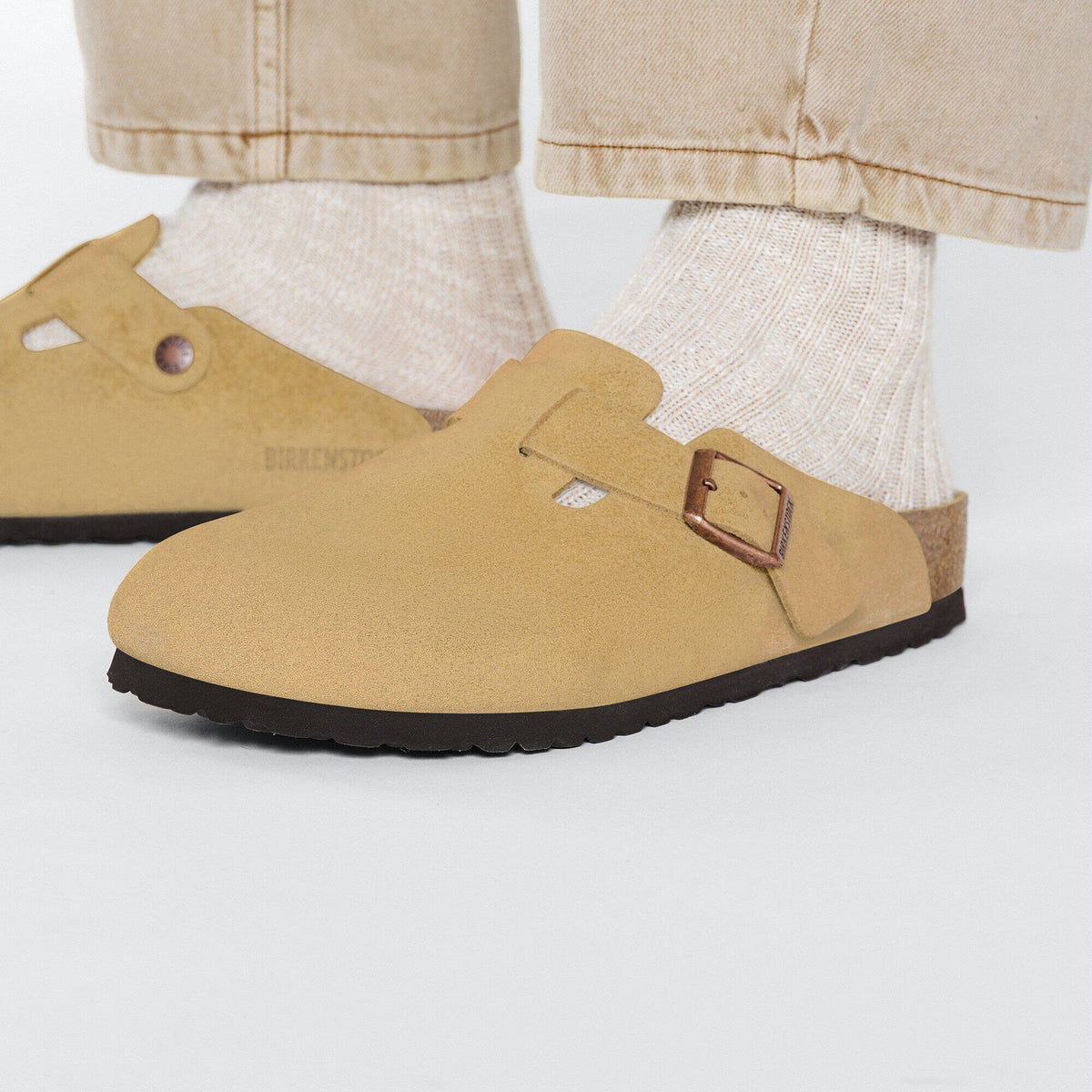 Birkenstock Unisex Birkenstock Boston Soft Footbed