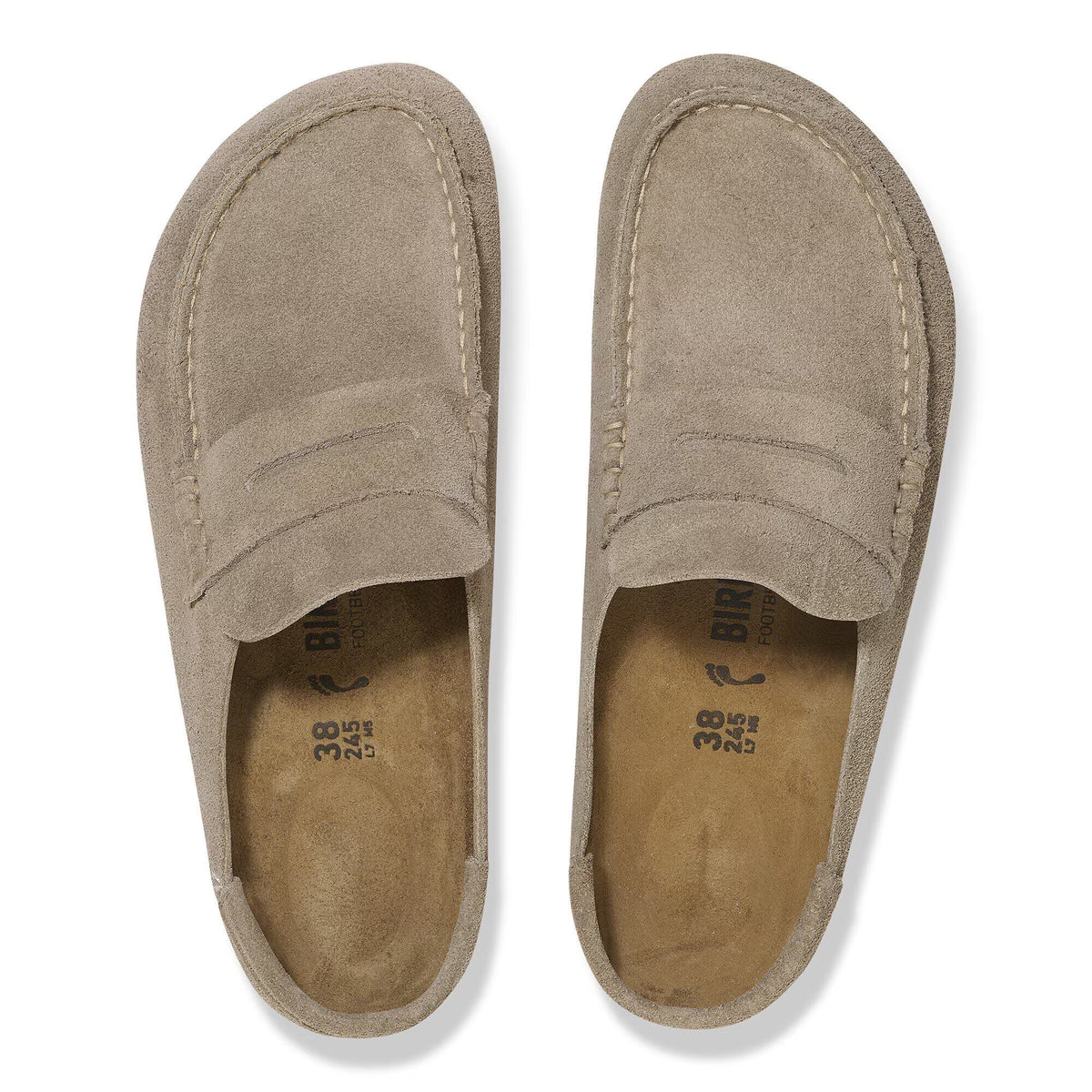 Birkenstock Naples Wrapped Suede Leather