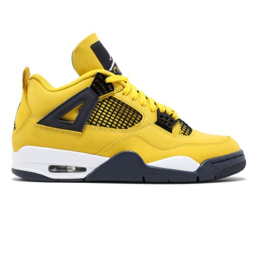 Air Jordan 4 Retro 'Lightning' (2021) Yellow Sneakers