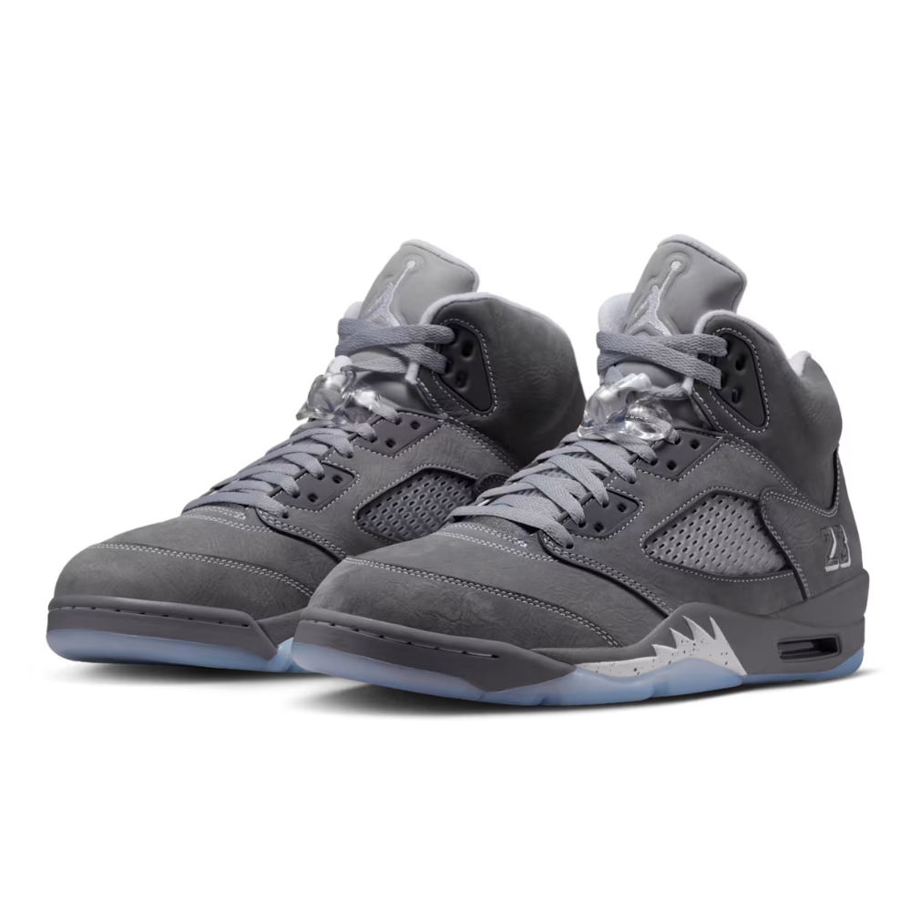 Air Jordan 5 Retro 'Light Graphite & Wolf Grey' Sneakers