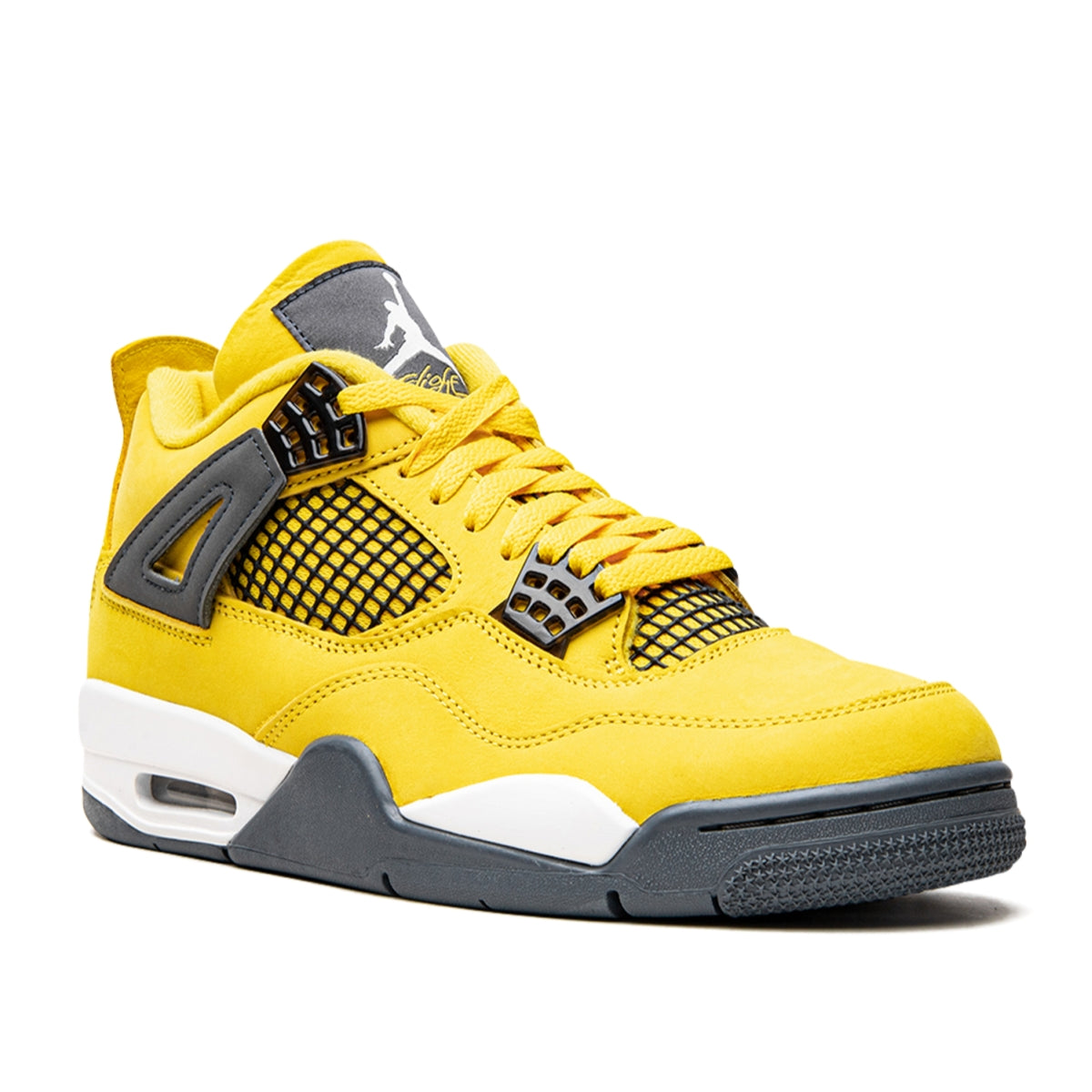 Air Jordan 4 Retro 'Lightning' (2021) Yellow Sneakers