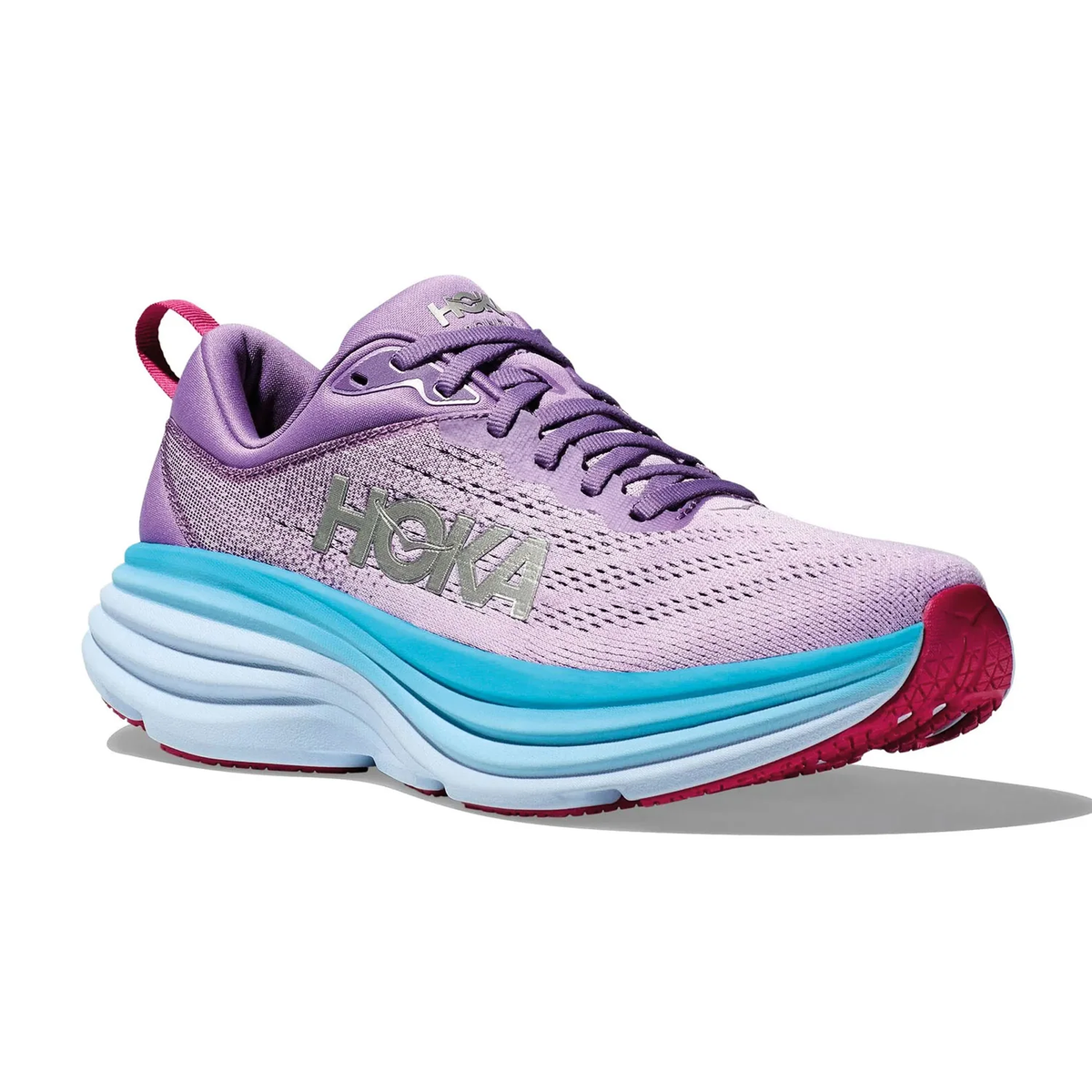 HOKA Bondi 8 Purple Running Shoes