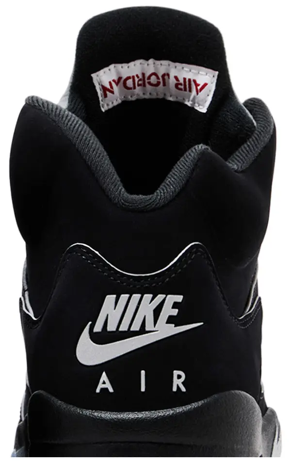 Air Jordan 5 'Metallic Black' Sneakers