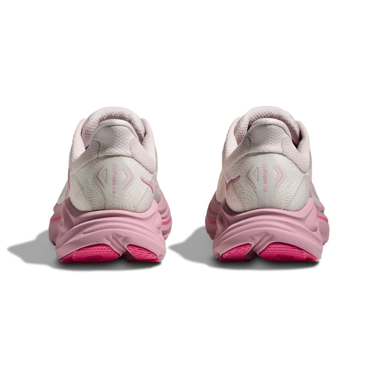 HOKA Clifton 10 Rose Cream Running Shoes