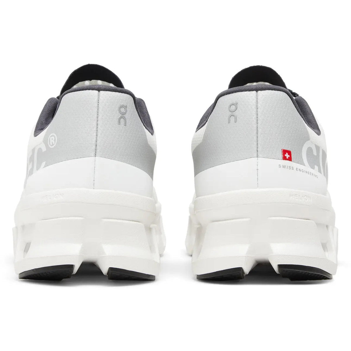 On Cloudmonster Exclusive White Black Running Shoes