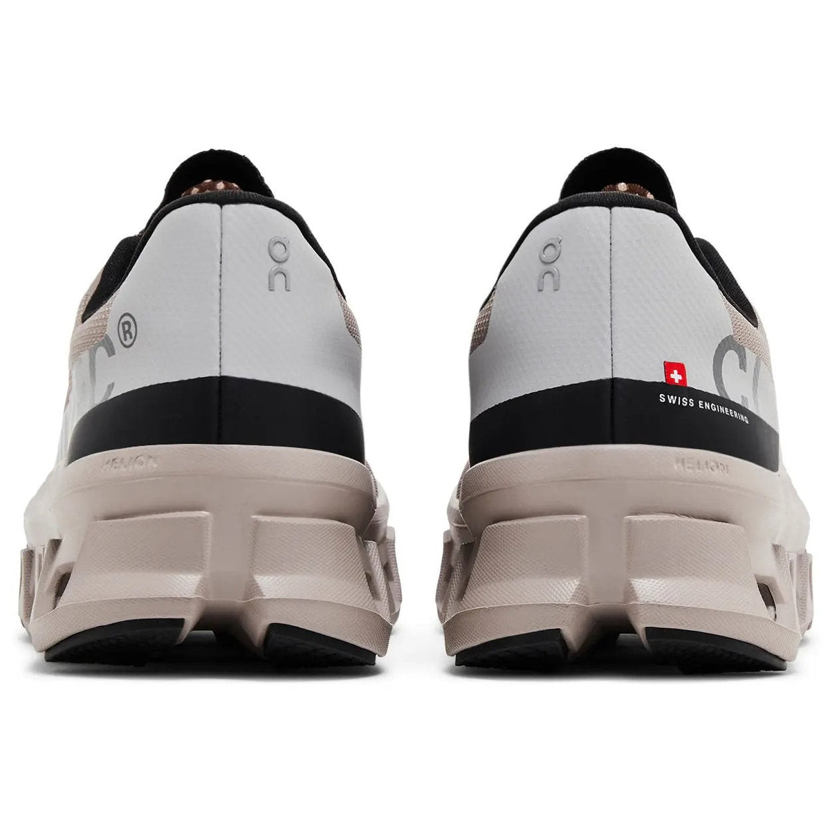 On Cloudmonster Cinder Fog Running Shoes
