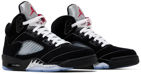 Air Jordan 5 'Metallic Black' Sneakers