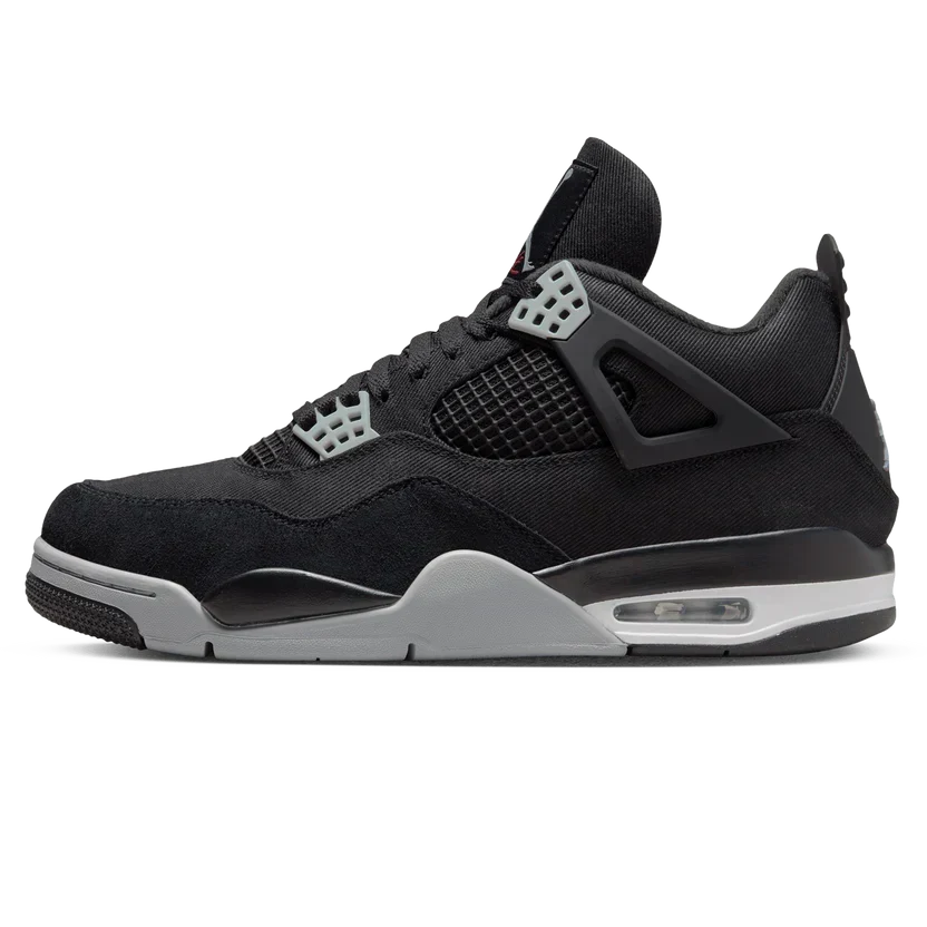 Air Jordan 4 Retro SE "Black Canvas" Sneakers