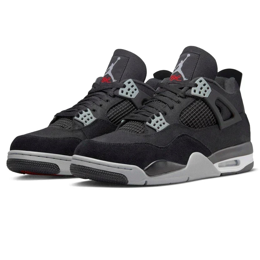 Air Jordan 4 Retro SE "Black Canvas" Sneakers