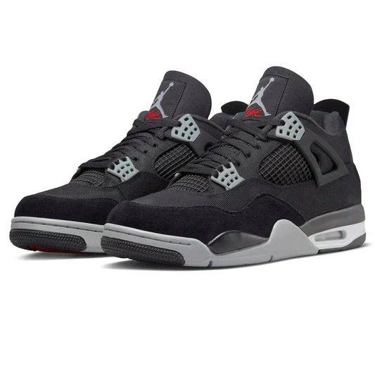 Air Jordan 4 Retro SE "Black Canvas" Sneakers