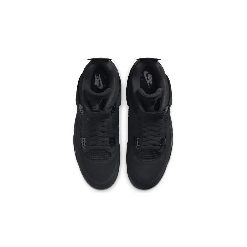 Air Jordan 4 "Black Cat" (2025) All-Black Sneakers