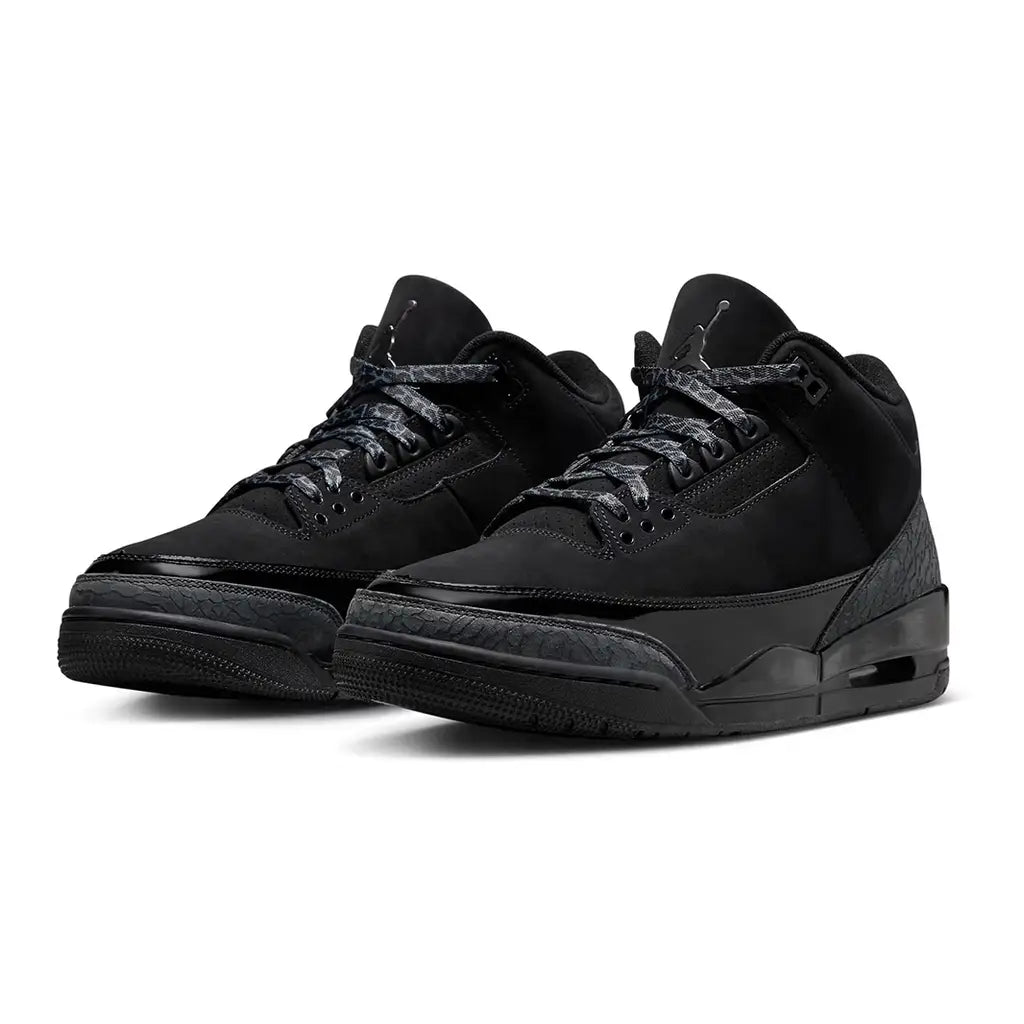 Air Jordan 3 'Black Cat' | All-Black Sneakers