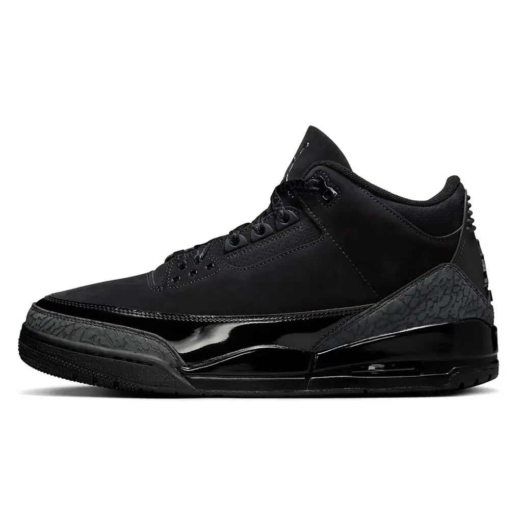 Air Jordan 3 'Black Cat' | All-Black Sneakers