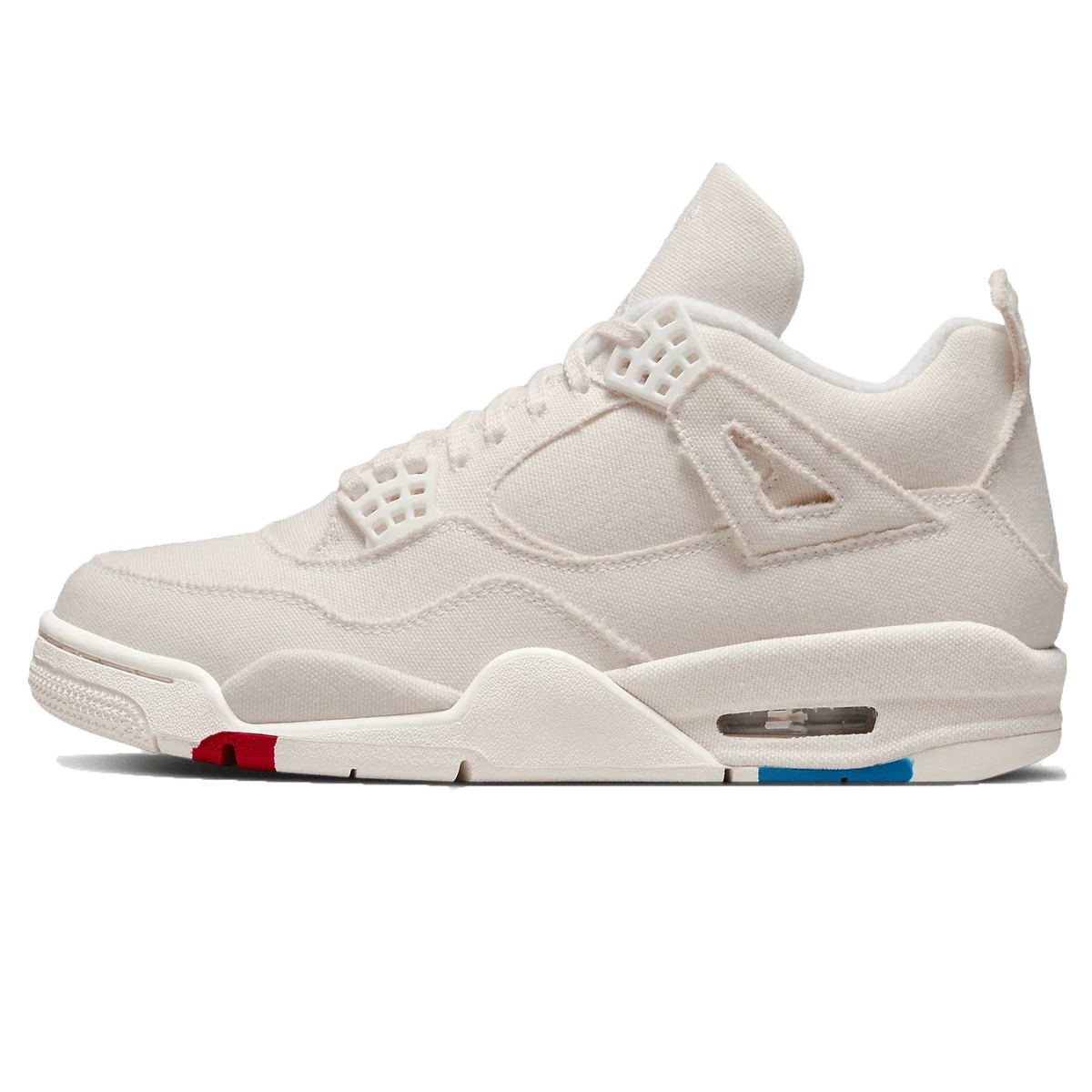 Air Jordan 4 "Blank Canvas" Sail Sneakers