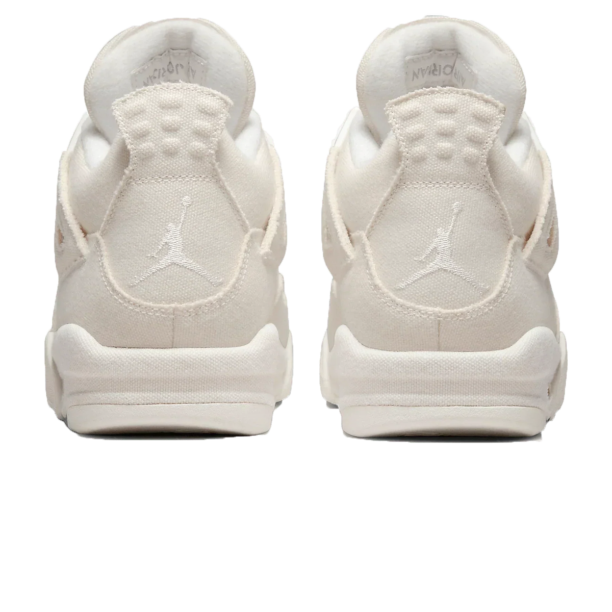Air Jordan 4 "Blank Canvas" Sail Sneakers