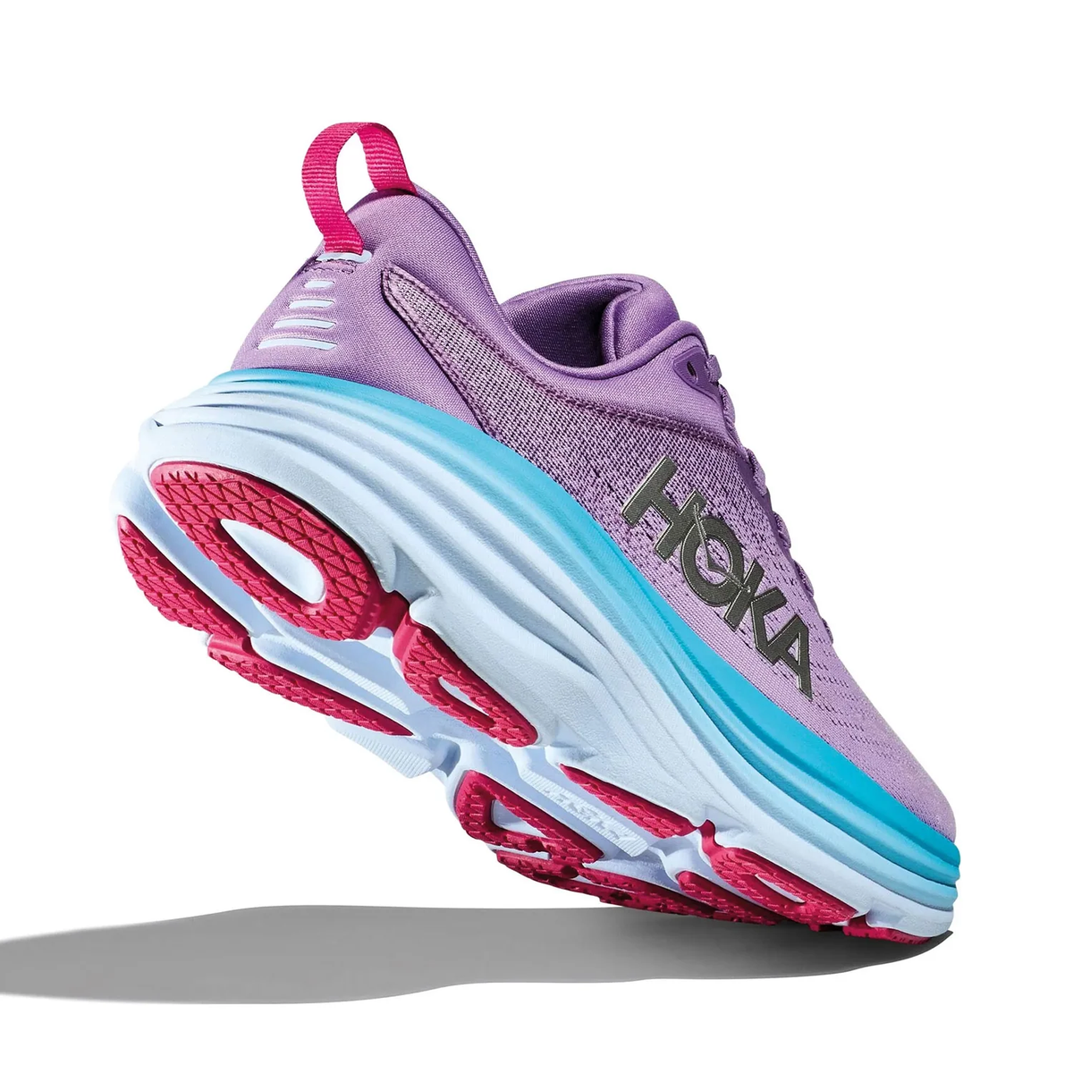 HOKA Bondi 8 Purple Running Shoes