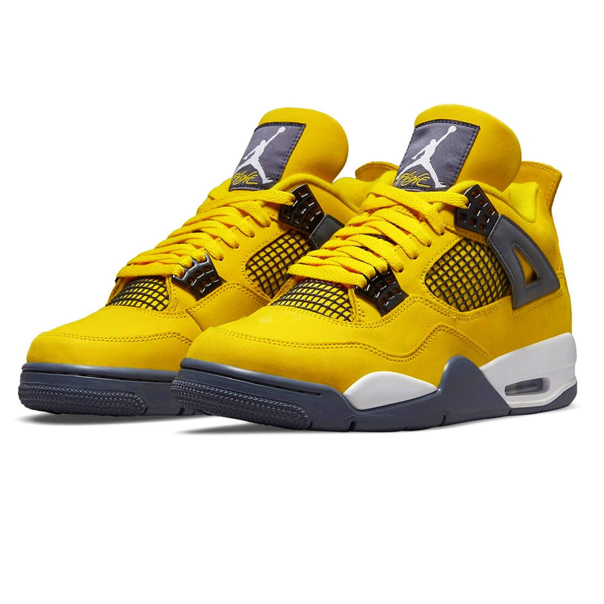 Air Jordan 4 Retro 'Lightning' – Tour Yellow Sneakers