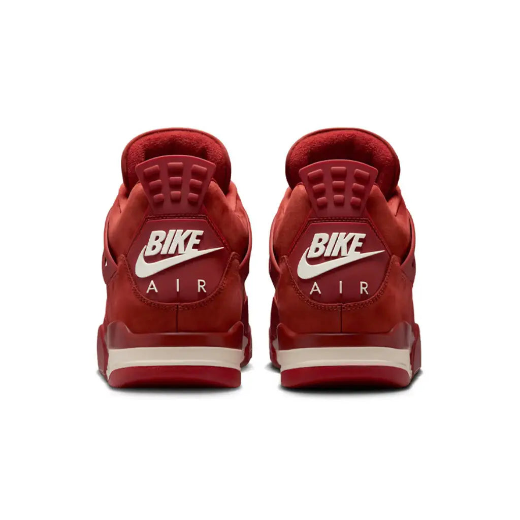 Air Jordan 4 x Nigel Sylvester 'Brick by Brick' Orange Sneakers