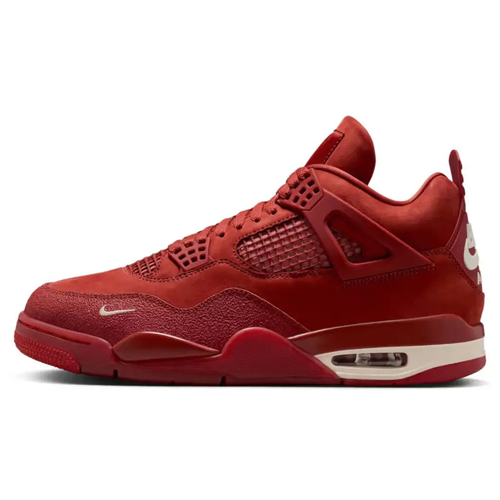 Air Jordan 4 x Nigel Sylvester 'Brick by Brick' Orange Sneakers