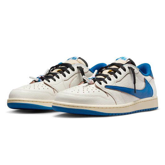 Travis Scott x Fragment x Air Jordan 1 Low OG 'Military Blue'