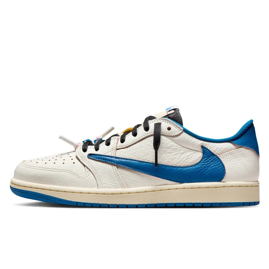 Travis Scott x Fragment x Air Jordan 1 Low OG 'Military Blue'